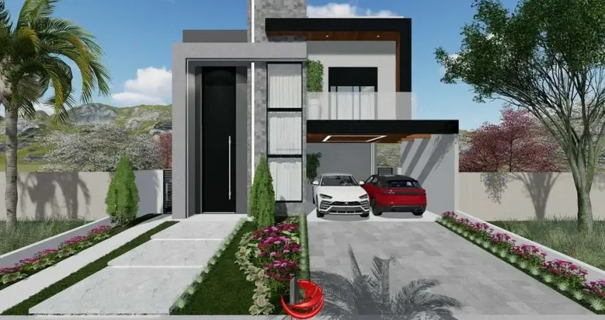 Residencial granja anita - sobrado alto padrão de 03 suítes com closet, no residencial granja anita, mogi das cruzes - sp