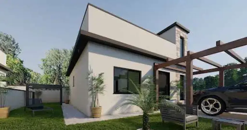 Casa financiável com 2 dormitórios à venda, 61 m² por r$ 785.000 - carianos - florianópolis/sc