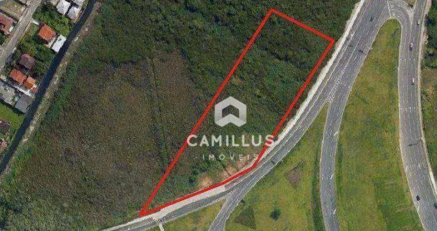 Terreno à venda, 10721 m² por r$ 10.000.000,00 - carianos - florianópolis/sc