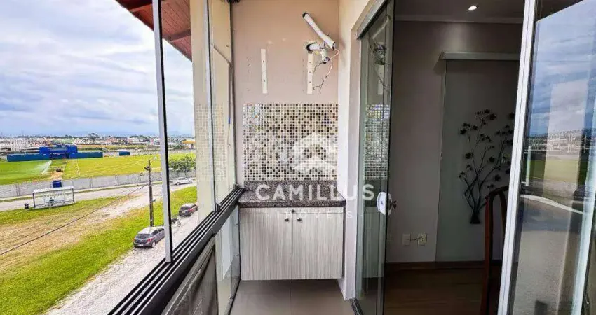 Apartamento com 2 dormitórios à venda, 63 m² por r$ 545.000,00 - carianos - florianópolis/sc