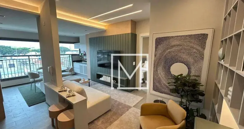 Apartamento com 1 dormitório à venda, 46 m² por R$ 476.000,00 - Ipiranga - São Paulo/SP