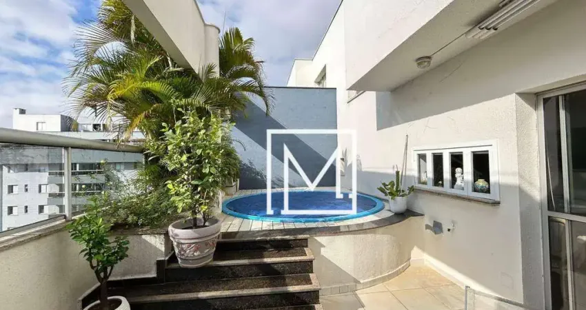 Cobertura com 3 dormitórios à venda, 184 m² por R$ 1.600.000,00 - Ipiranga - São Paulo/SP