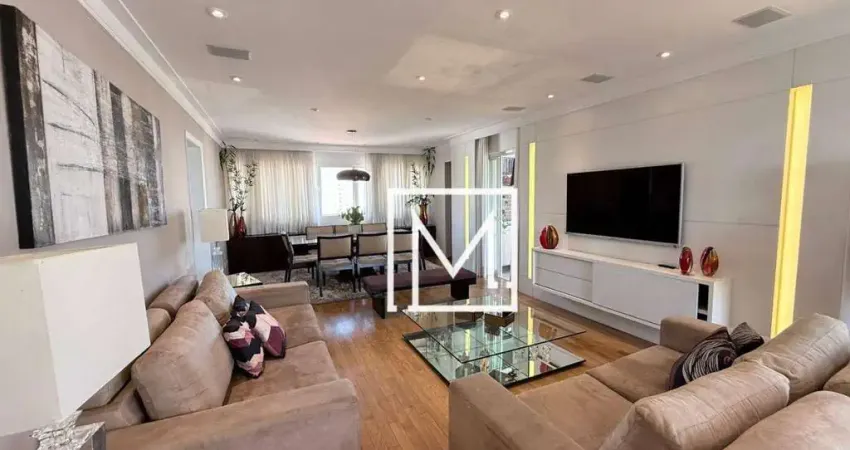 Apartamento com 4 dormitórios, 193 m² - venda por R$ 3.200.000,00 ou aluguel por R$ 21.636,97/mês - Mirandópolis - São Paulo/SP