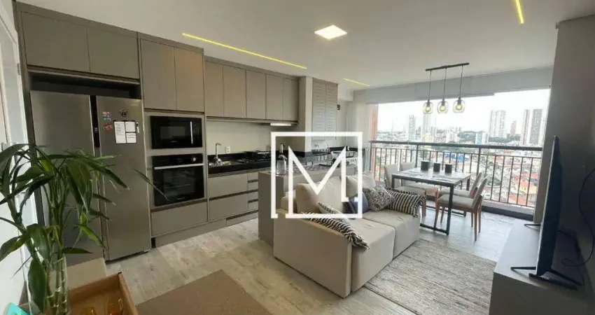 Apartamento com 2 dormitórios à venda, 55 m² por R$ 660.000,00 - Ipiranga - São Paulo/SP