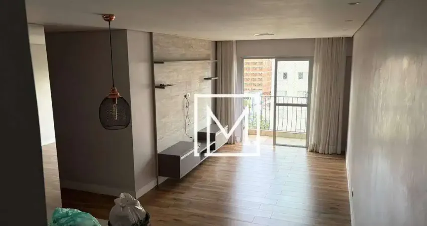 Apartamento com 3 dormitórios para alugar, 78 m² por R$ 4.660,00/mês - Vila Firmiano Pinto - São Paulo/SP