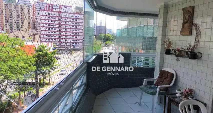 Apartamento com 2 dormitórios à venda, 110 m² por R$ 600.000,00 - Canto do Forte - Praia Grande/SP