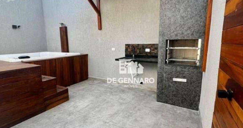 Linda Casa com 2 dormitórios à venda, 90 m² por R$ 780.000 - Canto do Forte - Praia Grande/SP