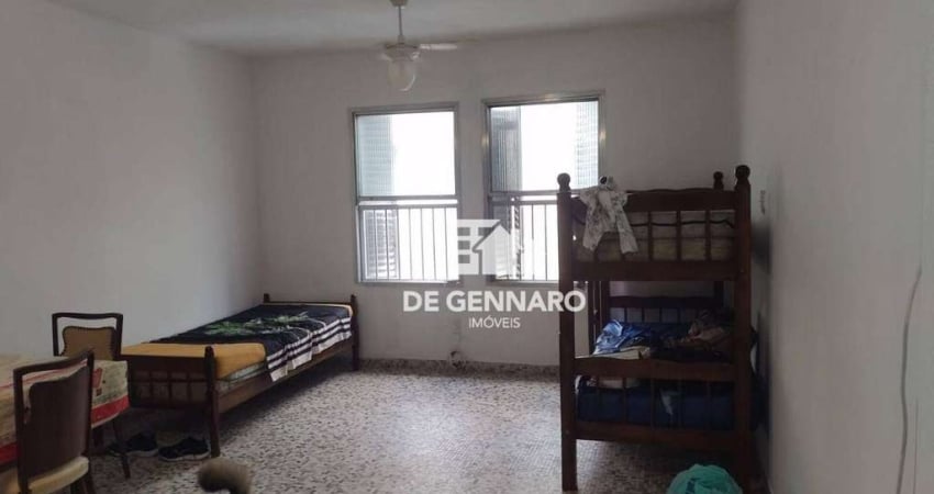 Kitnet, locação definitiva, 38 m² por R$ 1.550/mês - Canto do Forte - Praia Grande/SP