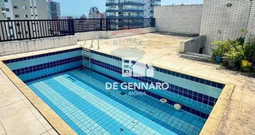 Cobertura tríplex, Canto do Forte, 3 suítes, área gourmet, Piscina Privativa, 3 vagas de garagens, Próximo do Mar