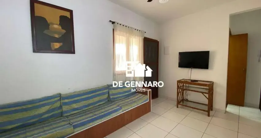 Locação definitiva, Praia Grande Canto do Forte, 1 dormitório Mobiliado, com 1 suíte