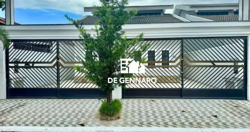 Linda Casa Nova, Próximo do Mar, com 100m2, 2 Dormitórios, 1 suíte, Praia Grande, Maracanã
