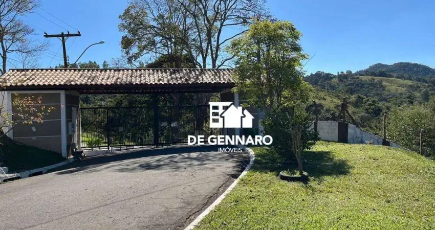 Terreno 1000m2, Condomínio Fechado, na Cidade de Lindoia, SP.