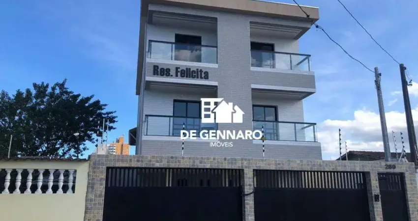 Apartamento Triplex com 3 dormitórios à venda por R$ 575.000,00 - Maracanã - Praia Grande/SP