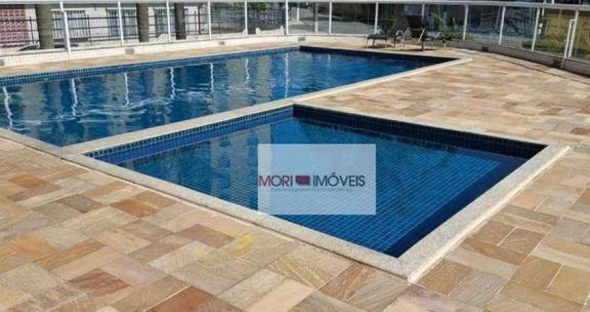 Apartamento com 2 dormitórios para alugar, 85 m² por R$ 3.400,01/mês - Vila Caiçara - Praia Grande/SP
