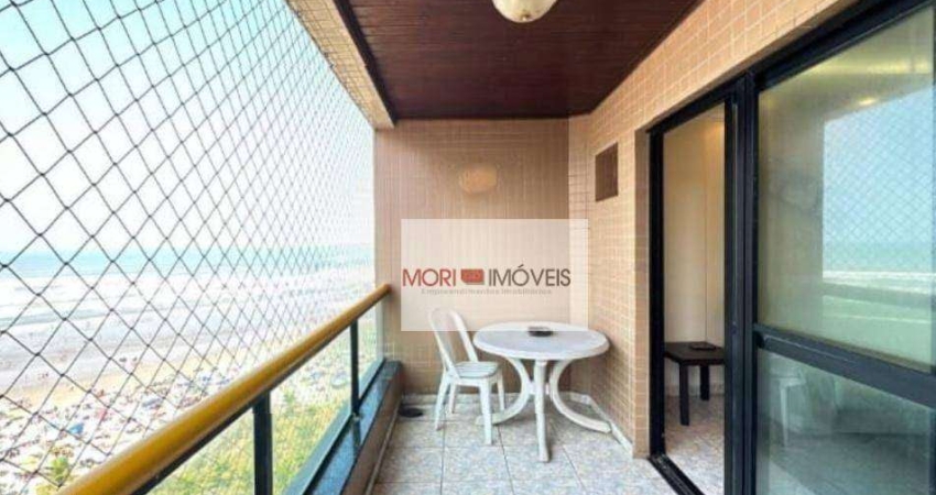 Apartamento com 2 dormitórios para alugar, 106 m² por R$ 3.700,01/mês - Vila Caiçara - Praia Grande/SP