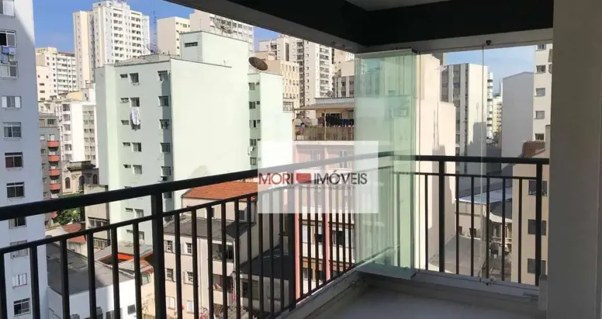 Apartamento com 1 dormitório para alugar, 35 m² por R$ 3.210,05/mês - Campos Elíseos - São Paulo/SP