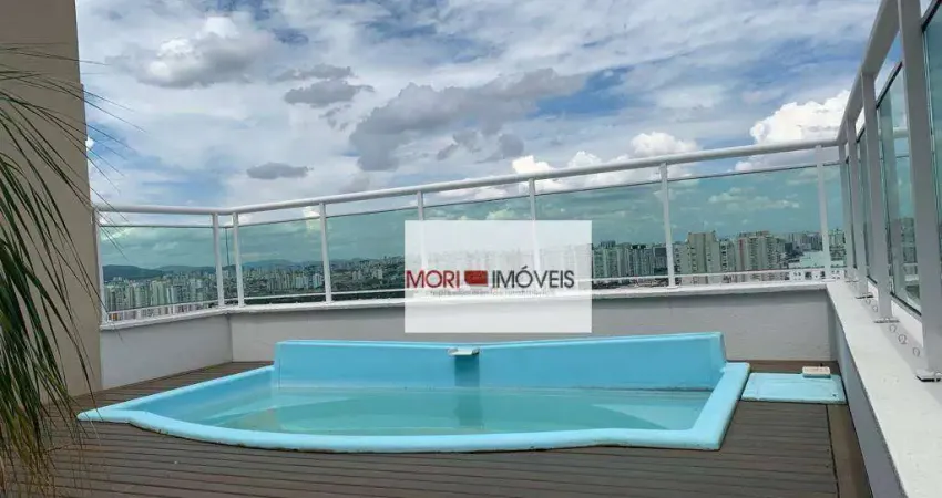 Cobertura com 3 dormitórios, 250 m² - venda por r$ 2.900.000,00 ou aluguel por r$ 13.728,00/mês - vila romana - são paulo/sp