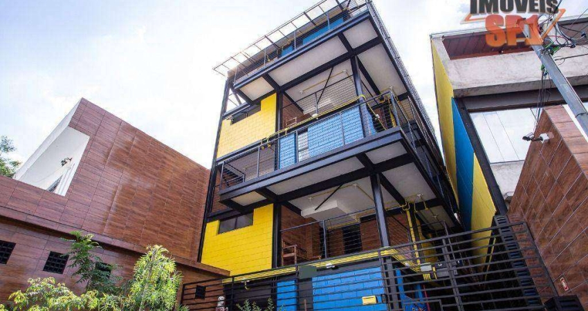 STUDIO NOVO - LAPA -BEM LOCALIZADO, PREÇO ACESSIVÉL - SEMI MOBILIADO -ARMÁRIOS EMBUTIDOS.