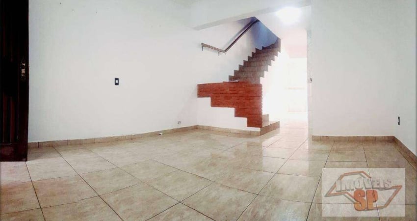 Casa com 2 dormitórios para alugar, 188 m² por R$ 2.700,00/mês - Pompeia - São Paulo/SP