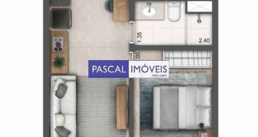Apartamento com 1 quarto à venda na Rua Doutor Bacelar, 780, Vila Clementino, São Paulo