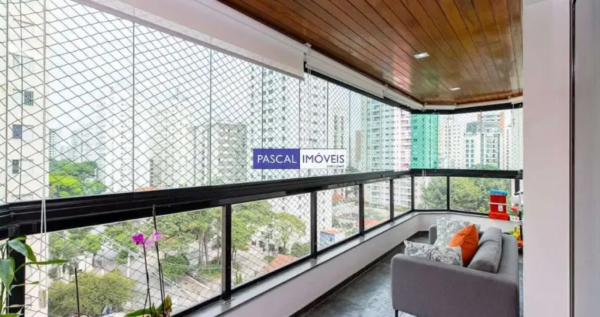 Apartamento com 4 quartos à venda na Avenida Ibijaú, 191, Moema, São Paulo