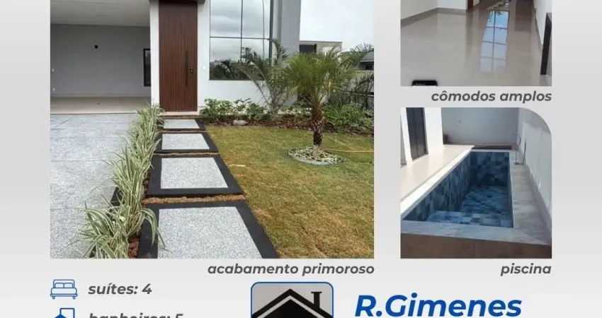 Casa, de alto padrão, 4 suítes, no jd esplanada, indaiatuba - sp