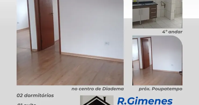 excelente apartamento 4º andar na rua Santa Isabel Centro Diadema