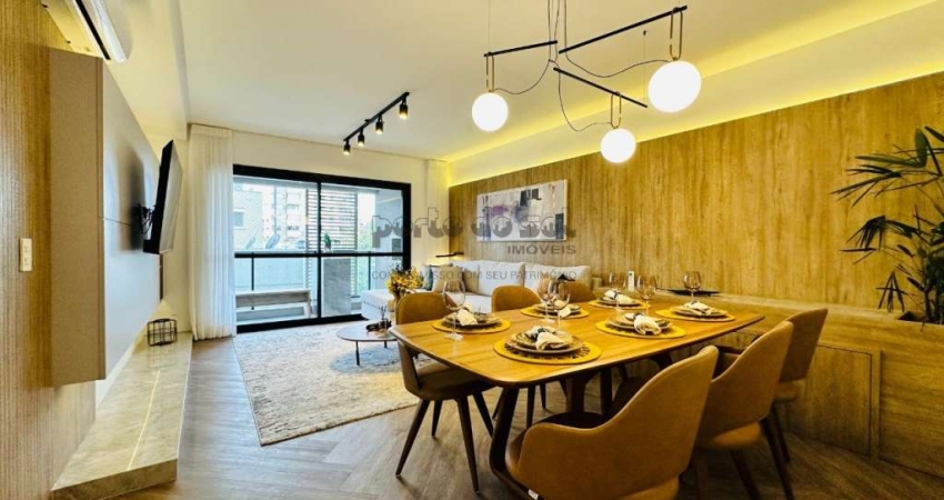 apartamento 02 dormitórios com duas suítes e 2 vag
