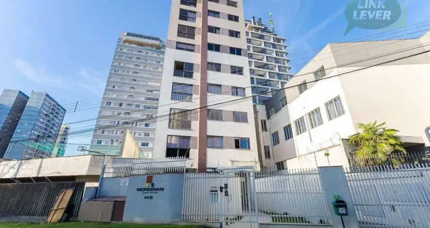 Apartamento com 1 dormitório para alugar, 28 m² por r$ 2.630,00/mês - bacacheri - curitiba/pr