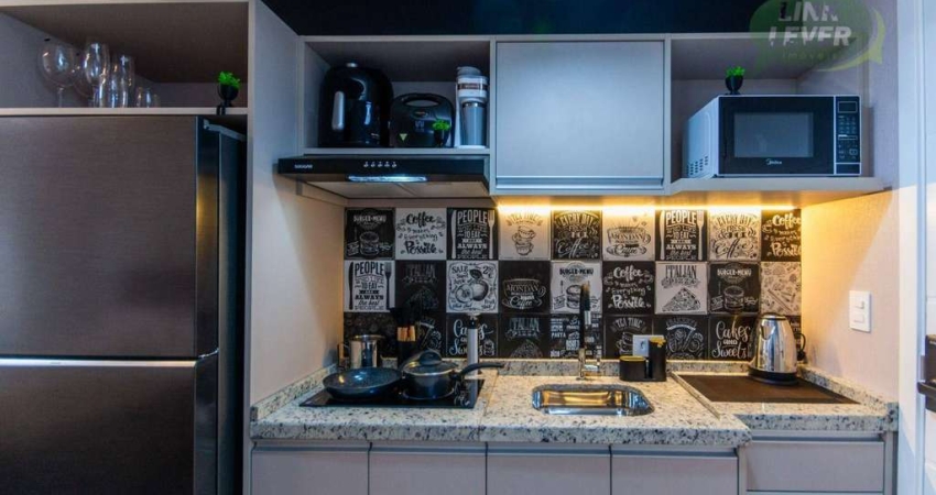 Studio com 1 dormitório para alugar, 21 m² por R$ 3.181,00/mês - Centro - Curitiba/PR