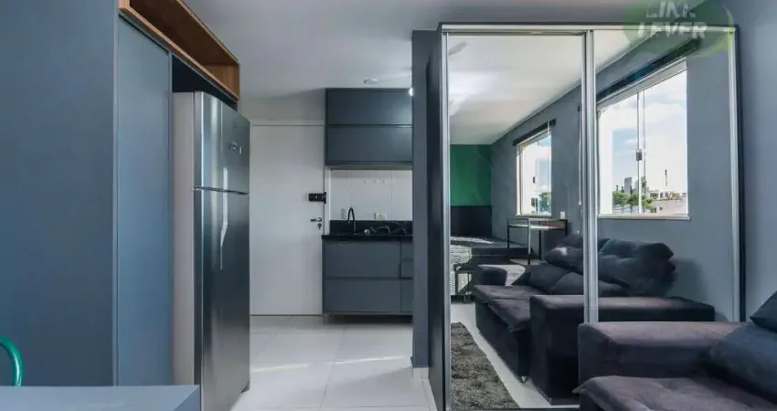 Apartamento com 1 dormitório para alugar, 26 m² por r$ 2.648/mês - boa vista - curitiba/pr