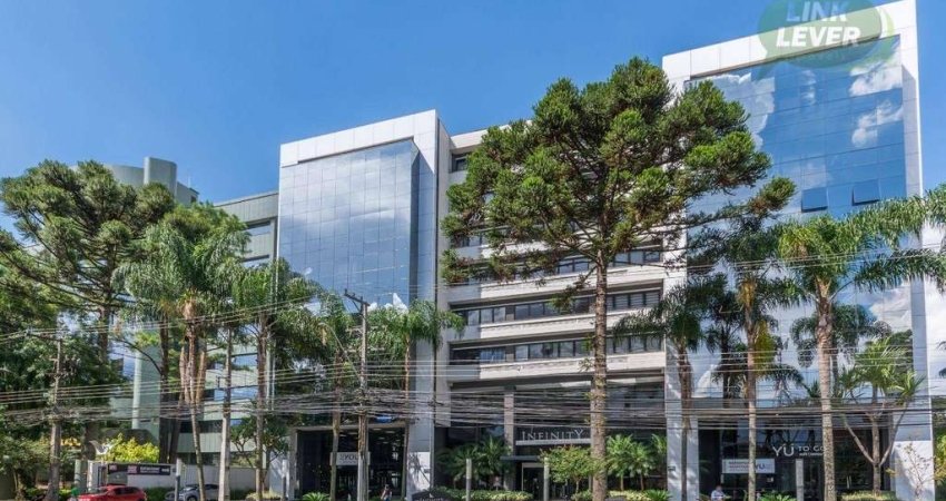 Sala para alugar, 43 m² por R$ 3.824,00/mês - Cabral - Curitiba/PR