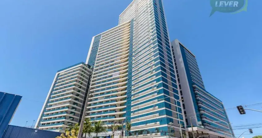 Apartamento com 1 dormitório para alugar, 33 m² por r$ 3.550,00/mês - centro - curitiba/pr