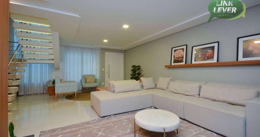 Sobrado com 3 dormitórios à venda, 136 m² por R$ 950.000,00 - Tingui - Curitiba/PR