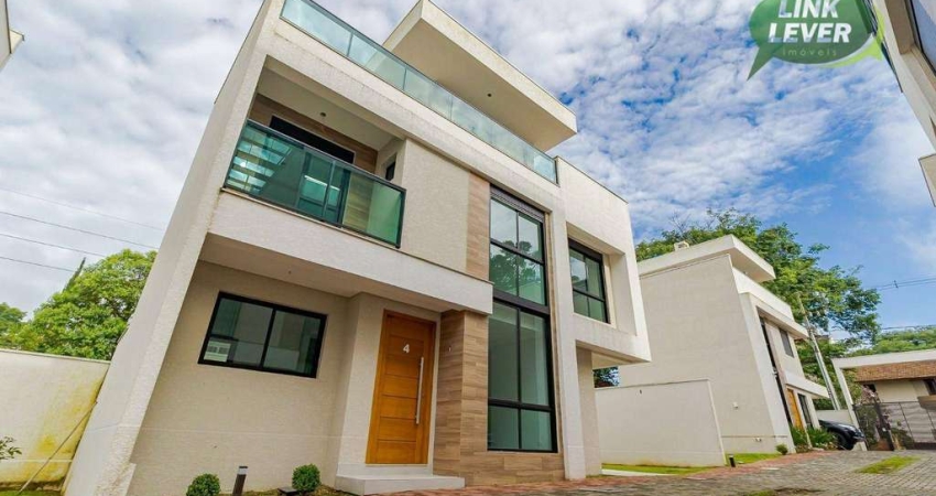Sobrado com 3 dormitórios à venda, 164m² por R$ 1.050.000 - Bom Retiro - Curitiba/PR