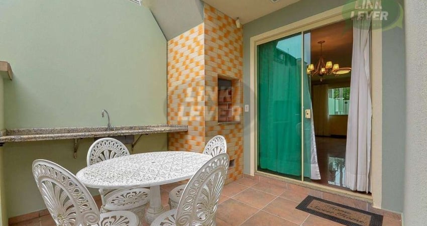 Sobrado com 3 dormitórios para alugar, 148 m² por R$ 5.611,00/mês - Bacacheri - Curitiba/PR