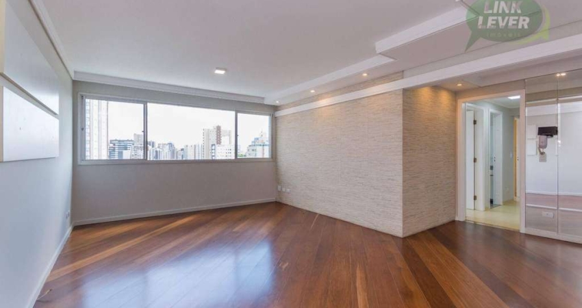 Apartamento com 3 dormitórios para alugar, 113 m² por R$ 4.896,00/mês - Bacacheri - Curitiba/PR