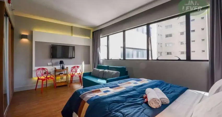Studio com 1 dormitório à venda, 35 m² por r$ 563.900,00 - batel - curitiba/pr