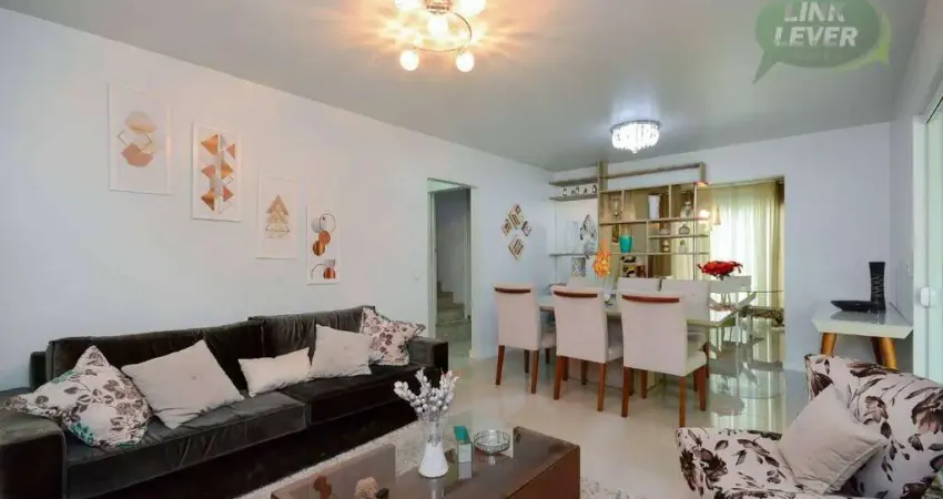 Sobrado com 4 dormitórios para alugar, 124 m² por r$ 5.736,00/mês - bacacheri - curitiba/pr