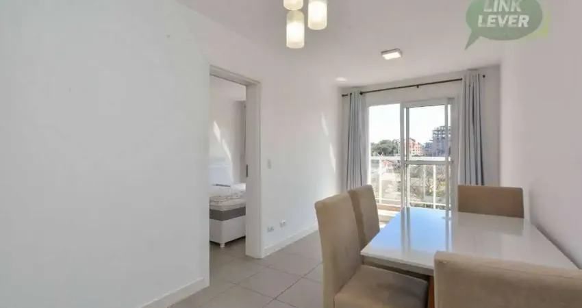 Apartamento com 1 dormitório para alugar, 37 m² por r$ 3.016,00/mês - cristo rei - curitiba/pr
