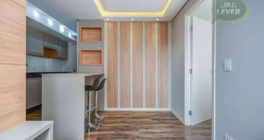 Apartamento com 1 dormitório para alugar, 37 m² por r$ 2.498/mês - cabral - curitiba/pr