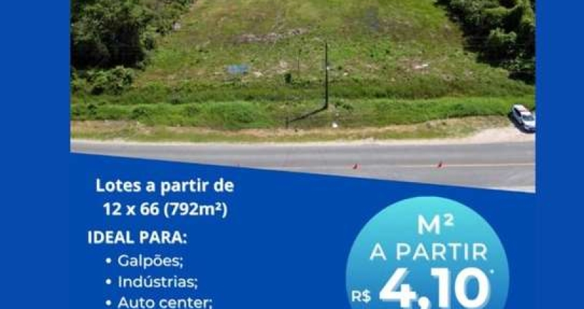 Terreno para alugar, 792 m² por R$ 3.100,00/mês - Barra do Saí - Itapoá/SC