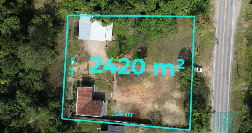 Chácara em Guaratuba-PR com 2420m² por R$1.500.000,00
