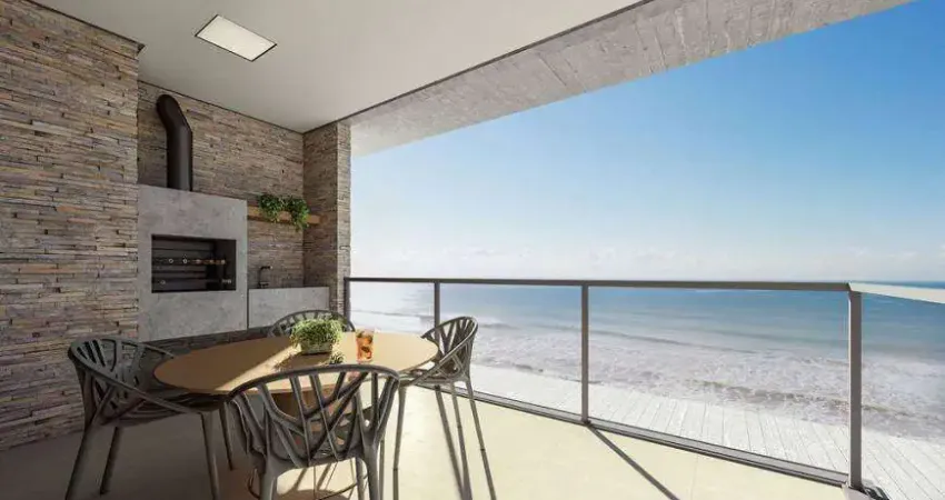 Apartamento FRENTE MAR na Praia Brava de Itajaí, 3 suites com 3 vagas