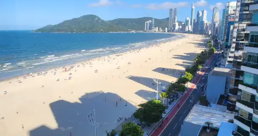Apartamento frente mar com 142 metros quadrados com 3 quartos em centro - balneário camboriú - sc