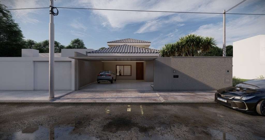 Casa para Venda em Jaboticabal, Jardim Monterrey II, 3 dormitórios, 1 suíte, 1 banheiro, 4 vagas