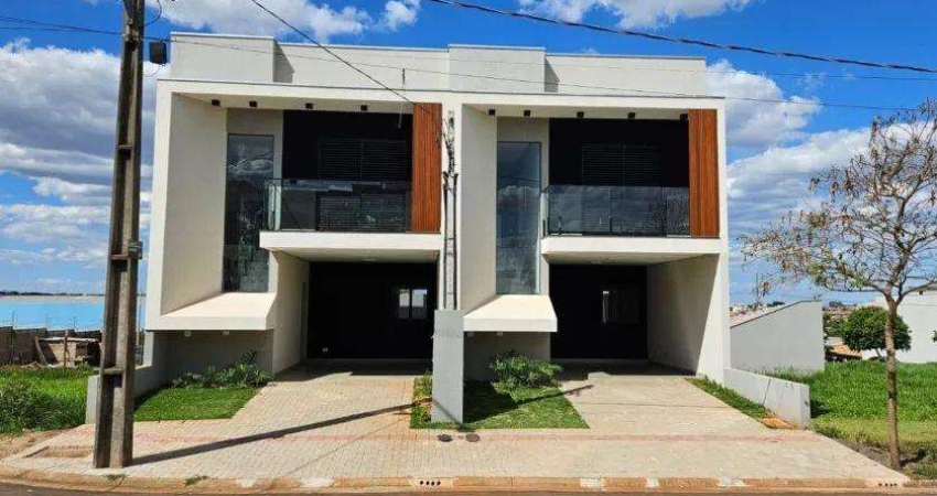 Casa em Condomínio para Venda em Cambé, Loteamento Morada das Flores, 3 dormitórios, 1 suíte, 3 banheiros, 2 vagas