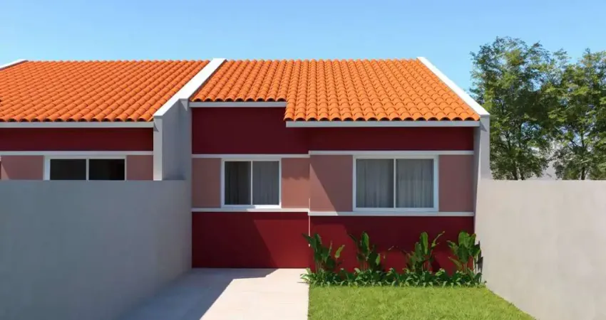 Casa com 2 quartos para venda no bairro cará-cará em ponta grossa, pr