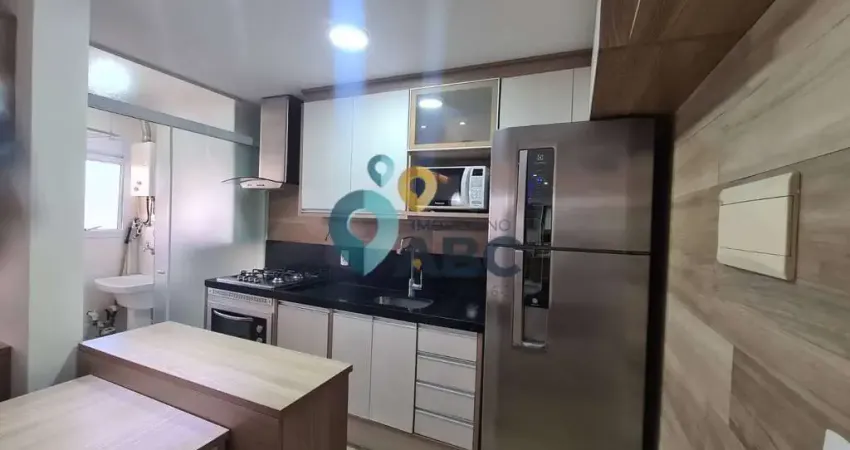 Apartamento mobiliado locação no condomínio amistá, planalto, são bernardo