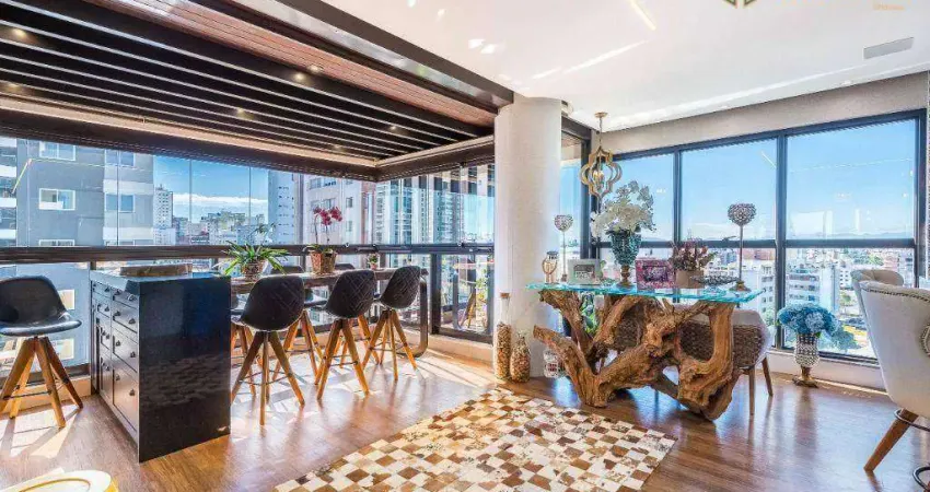 Apartamento porteira fechada com móveis de fino acabamento no edifício tokaii na água verde